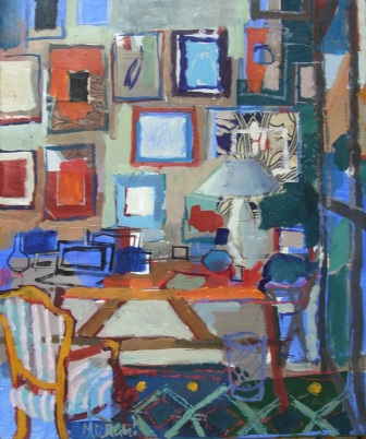 &quot;La papelera&quot;, mixta s / t, 46 x 35 cm.